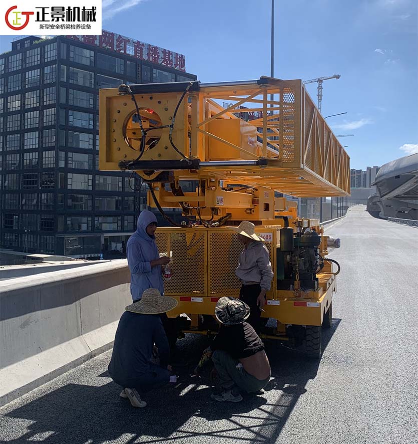 橋梁排水管安裝車(chē)